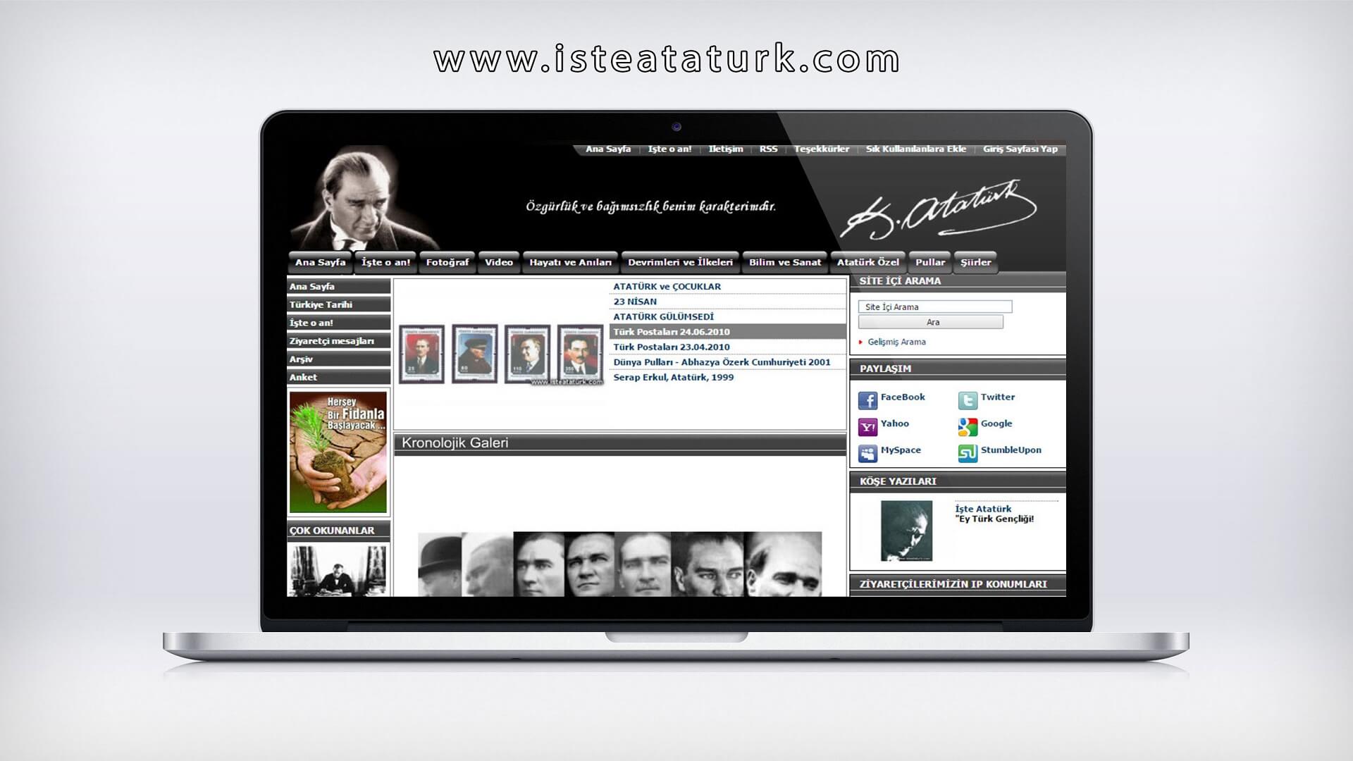 www.isteataturk.com Dünyanın en büyük Atatürk web portalı