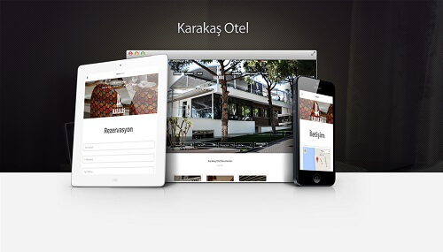 Karakas Otel Kurumsal Web Sayfası Balıkesir