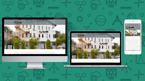 Küre Eğitim Kurumları Kurumsal Web Sayfası