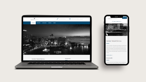 Vardar Hukuk Bürosu Web Sayfası